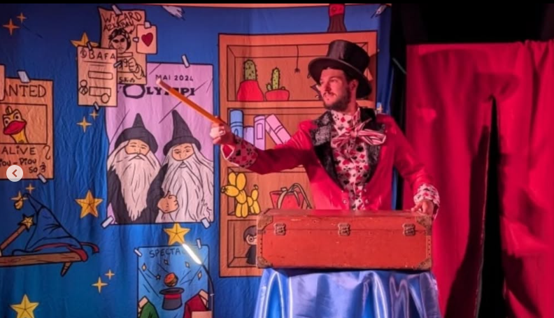 Spectacle de magie baguette